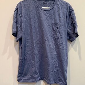 Polo by Ralph Lauren Men's Blue Tee. Size large